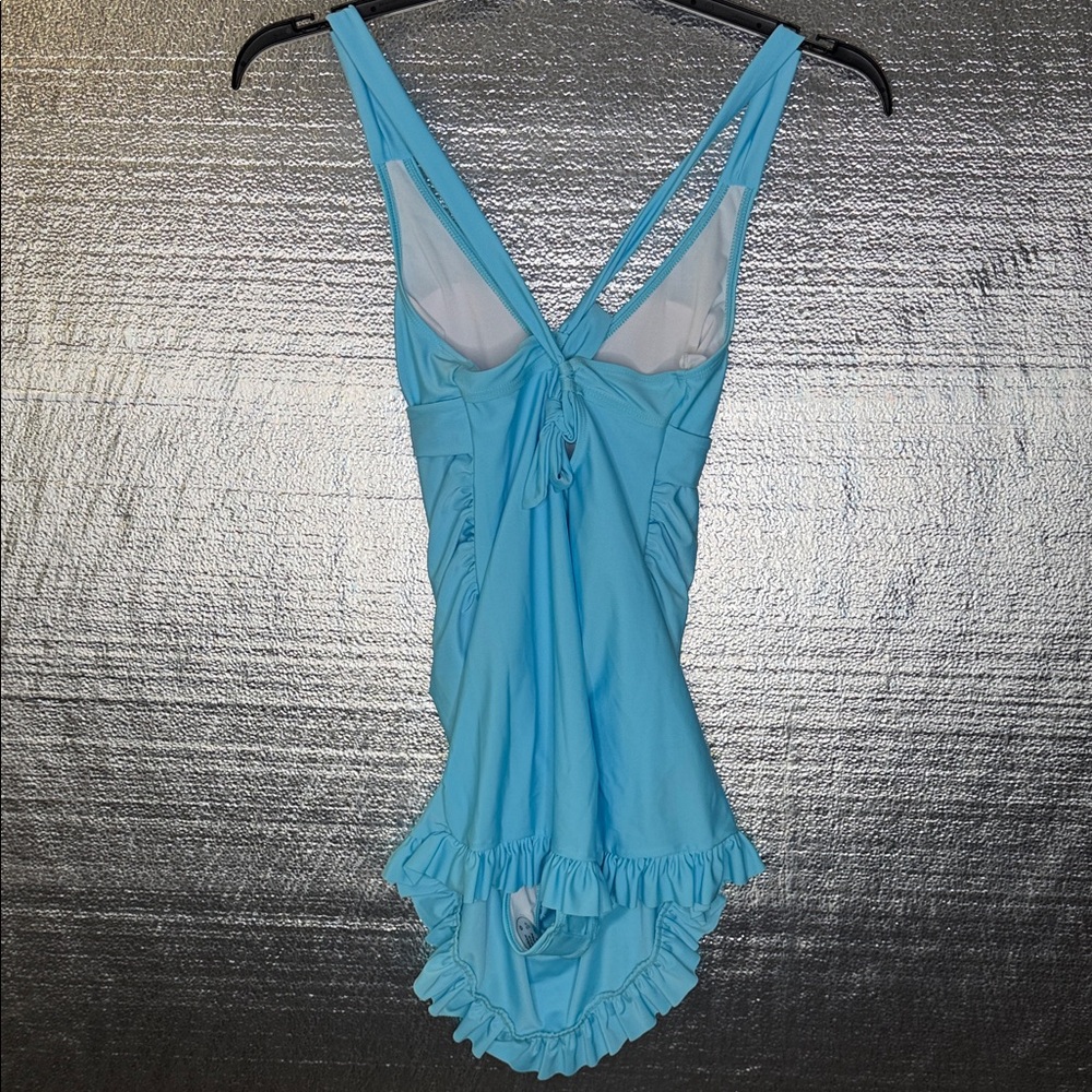 Source Unknown Light Blue One Piece Swimsuit - image 4